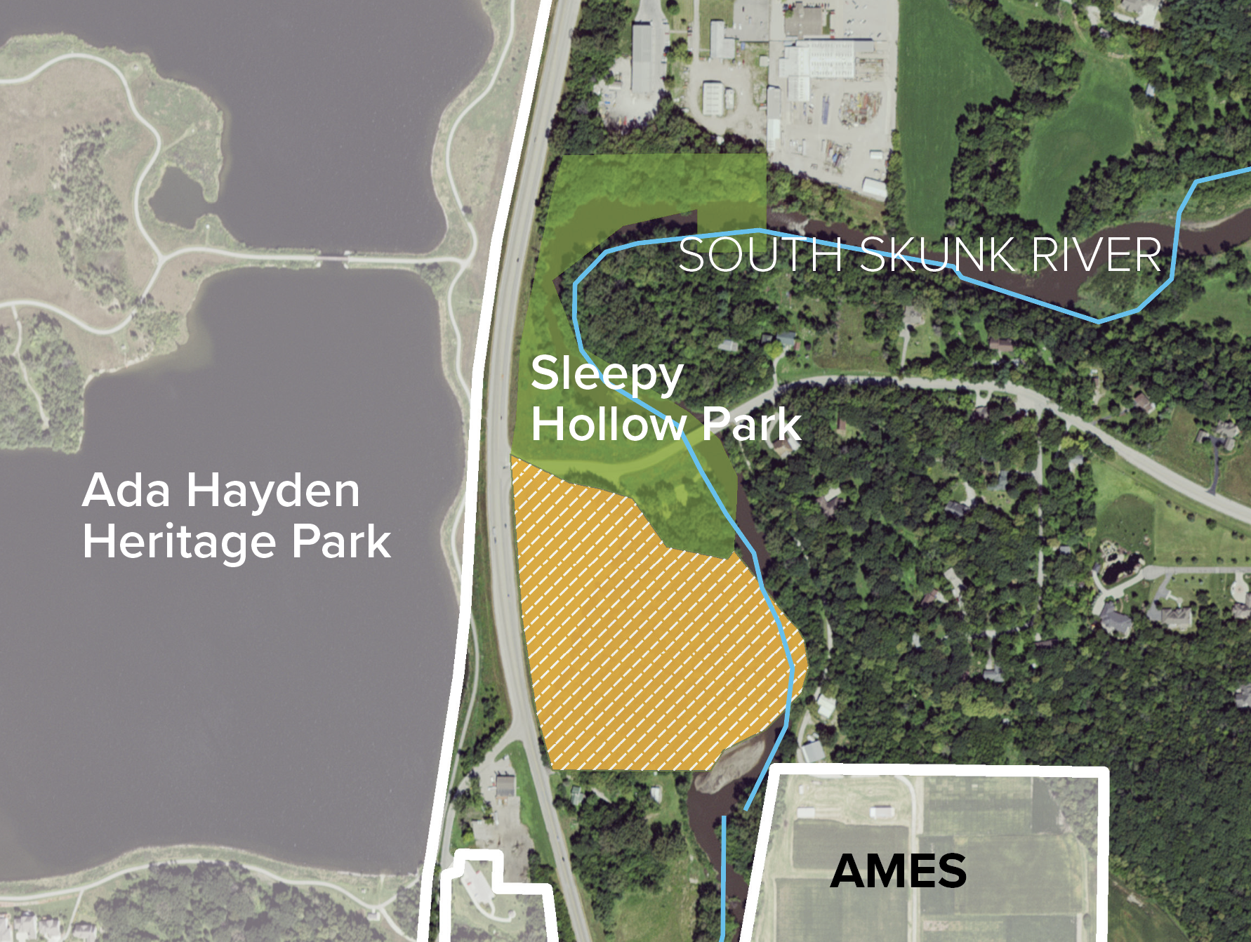Addition to Sleepy Hollow Park in Ames