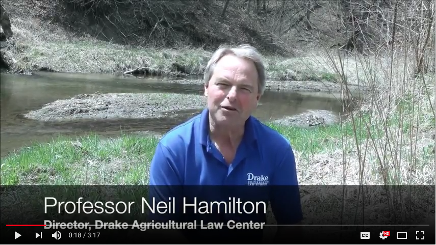 Weekly video series discusses land and water issues in Iowa