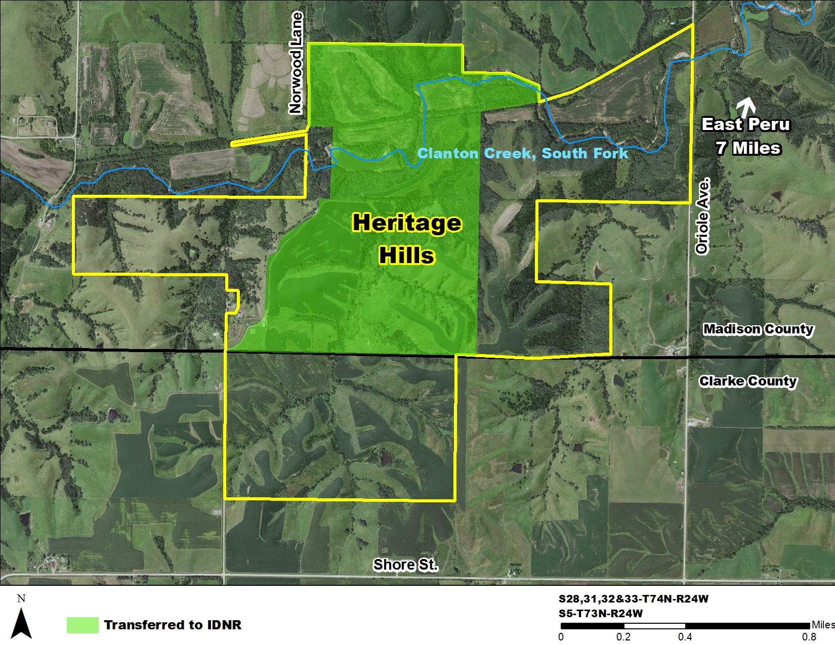 heritage hills map