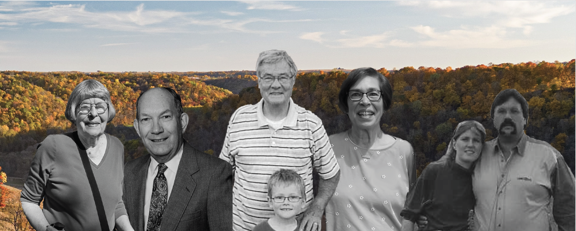 Collage of INHF donor images