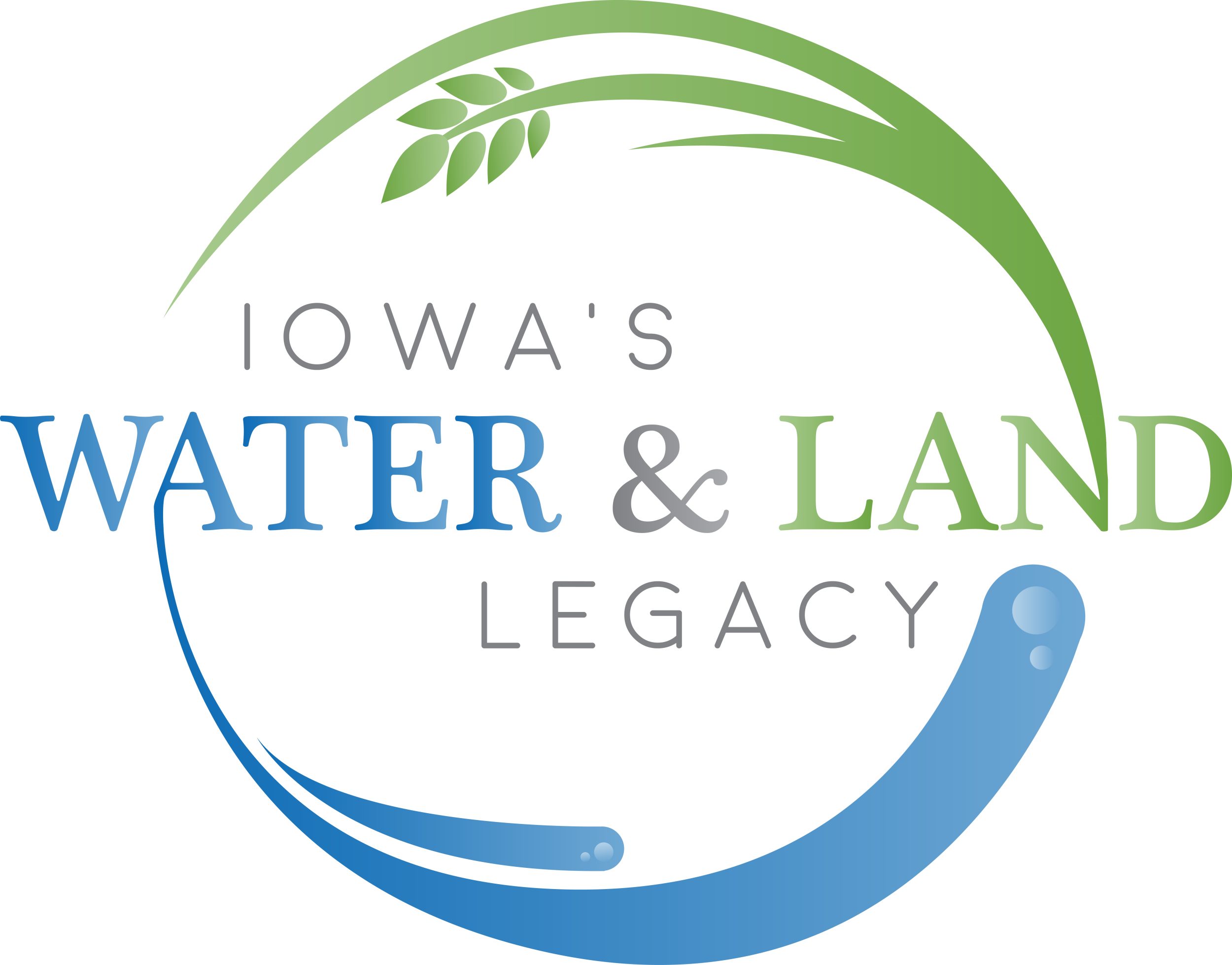 Iowa's Water and Land Legacy logo