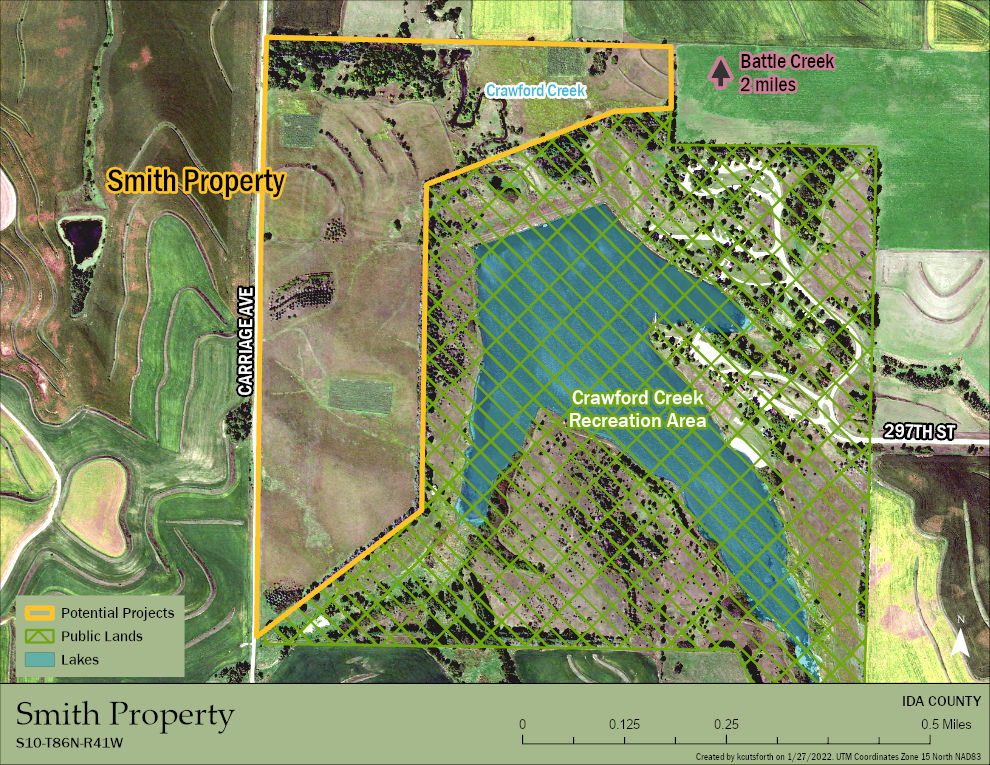 Smith Property Map