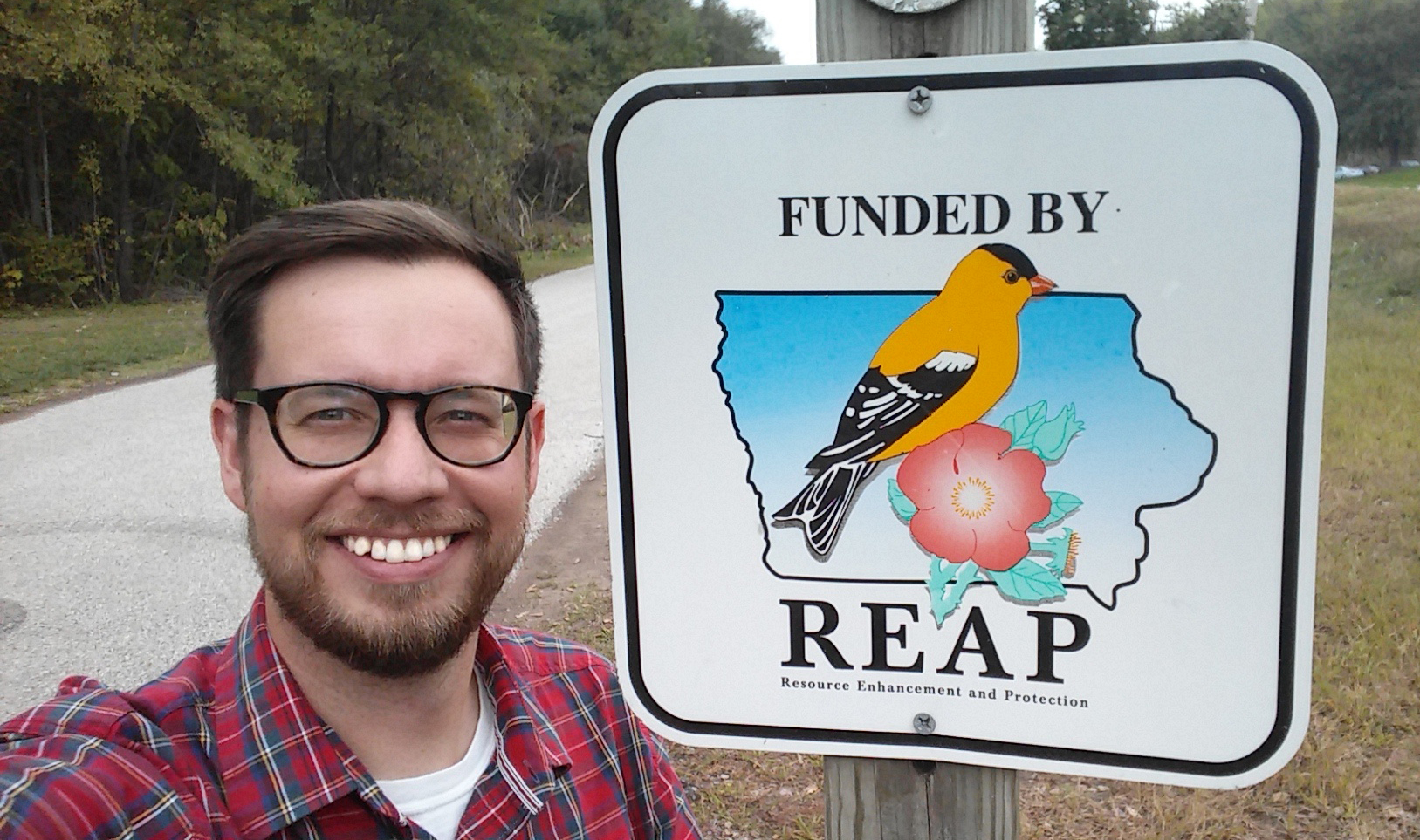 REAP sign