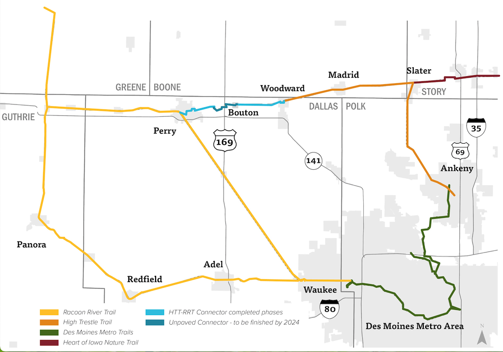 Raccoon River Valley Trail Map