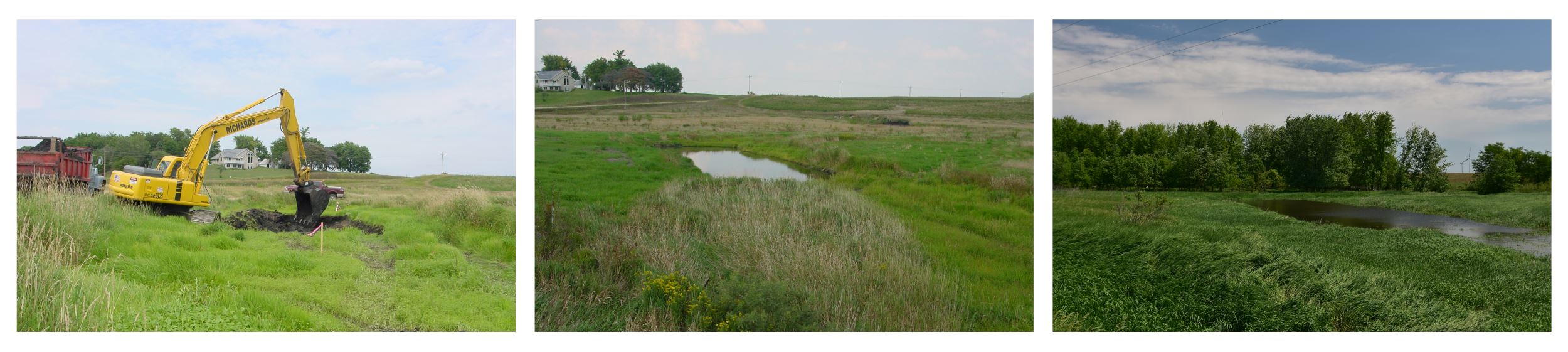 Oxbow restoration over time