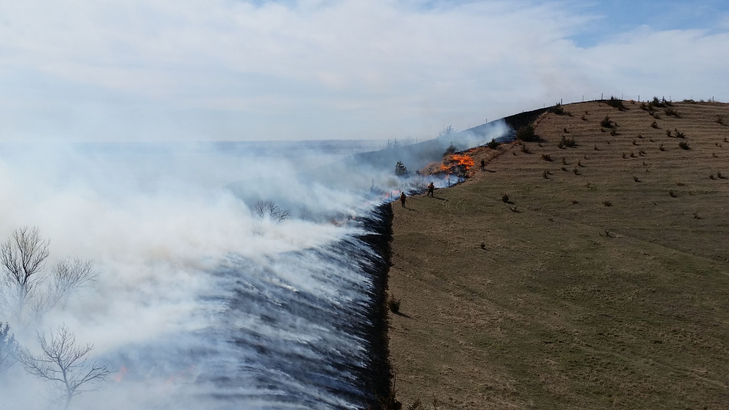Earth, Wind and Fire: INHF's spring burn season