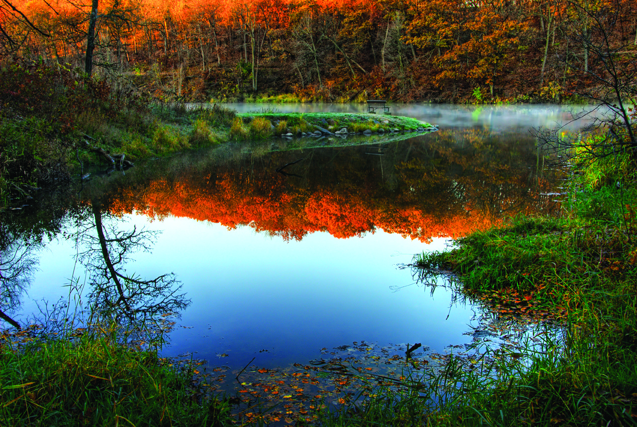 Spring Brook Lake ... Fall foliage